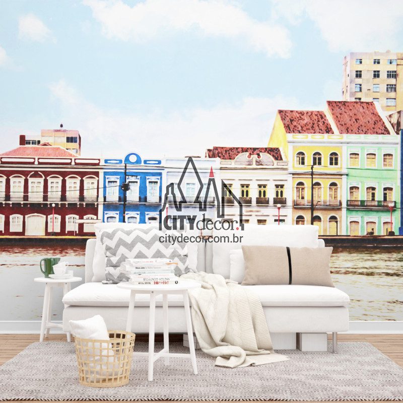 Papel de parede Recife Rua da Aurora Papel de parede Recife Rua da Aurora