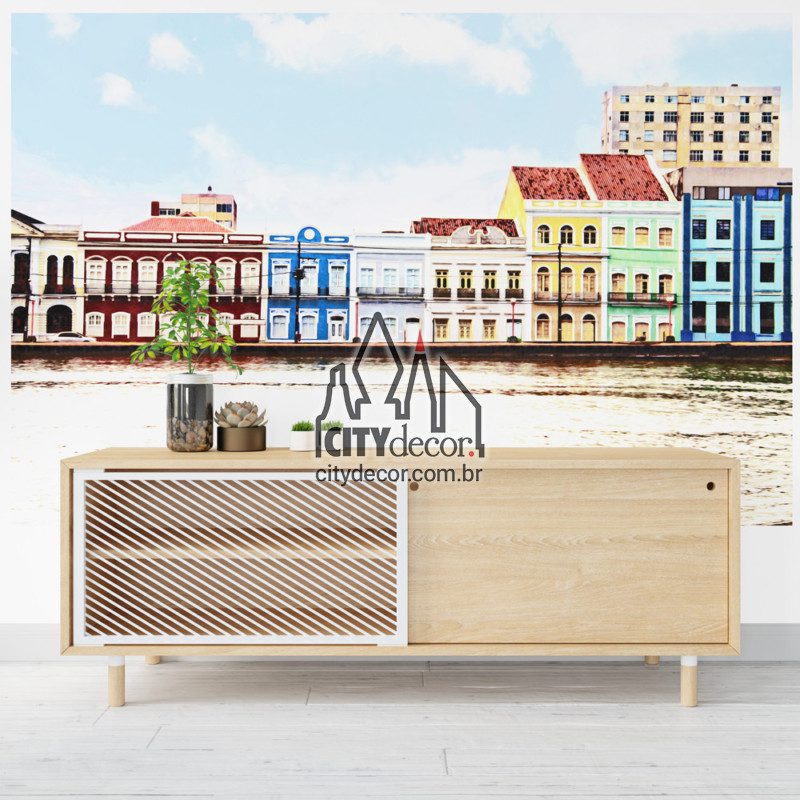 Painel fotográfico Rua da Aurora em Recife Painel fotográfico Rua da Aurora em Recife