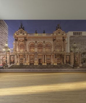 Painel fotográfico Teatro Municipal de SP