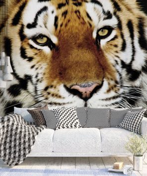 Painel fotográfico papel de parede tigre