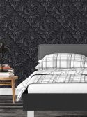 Papel de parede 3D preto