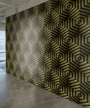 Papel de parede 3D para sala estilo industrial