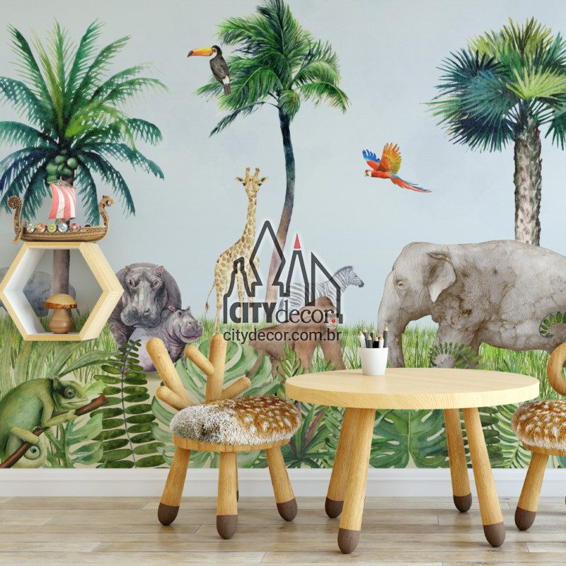 papel de parede animais na selva papel de parede animais na selva