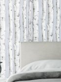 Papel de parede árvores para quarto