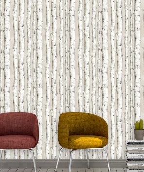 Papel de parede bege para sala