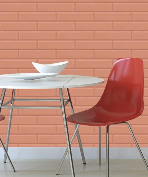 papel de parede azulejo metrô terra