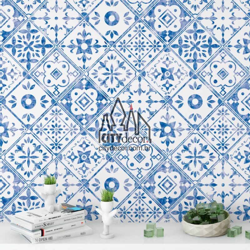 papel de parede azulejo mediterrâneo papel de parede azulejo mediterrâneo