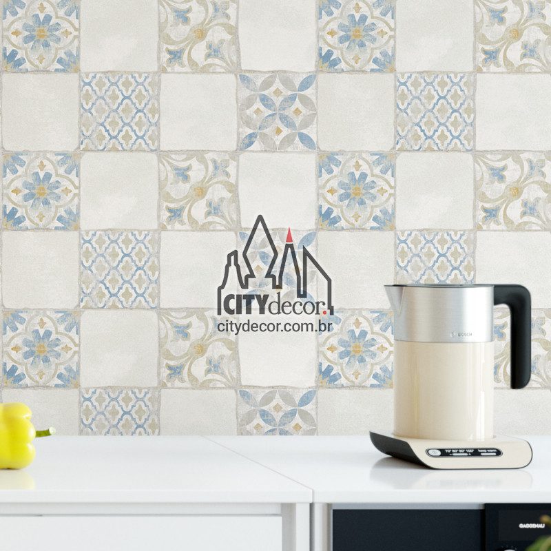 papel de parede azulejo rústico papel de parede azulejo rústico