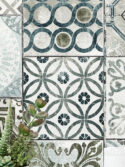 papel de parede azulejo San Jose