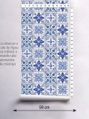 Papel de parede azulejo português viseu