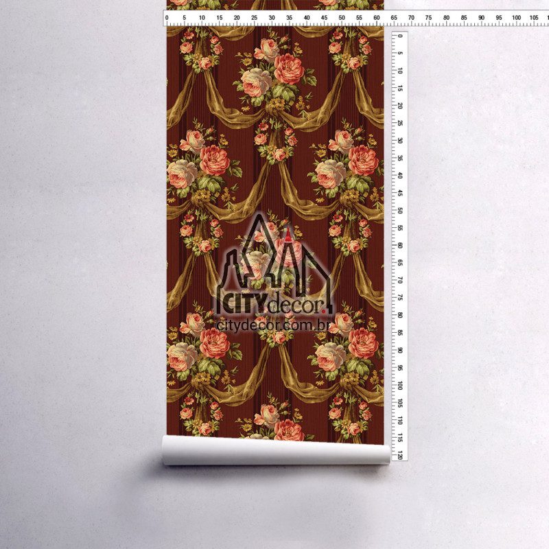 papel-de-parede-buques-de-rosas-vintage-granada-folha