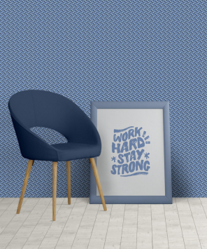 Papel de parede chapa de metal azul