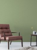 Papel de parede chapa de metal verde