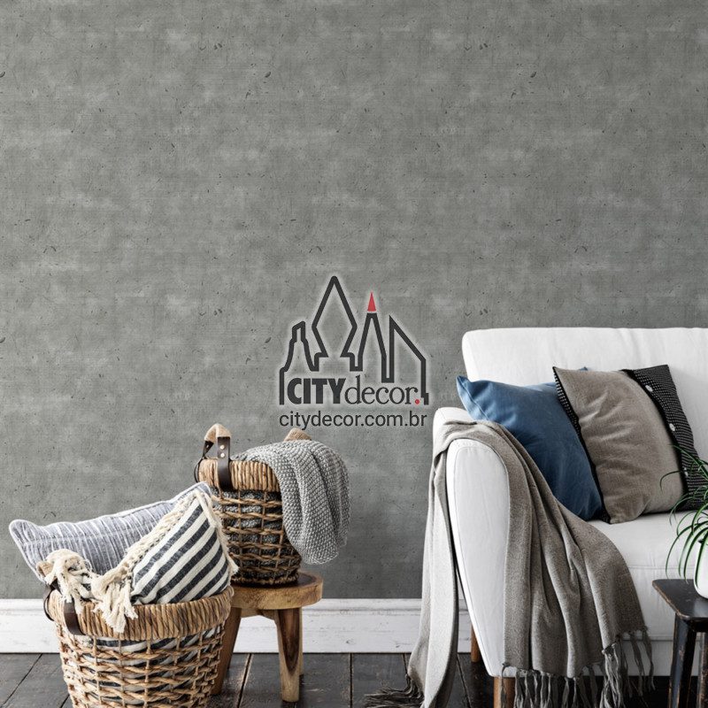 Adesivo papel de parede concreto aparente Papel de parede concreto aparente cimento claro