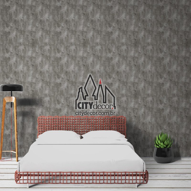 Adesivo papel de parede concreto liso Papel de parede efeito concreto liso para quarto ou sala