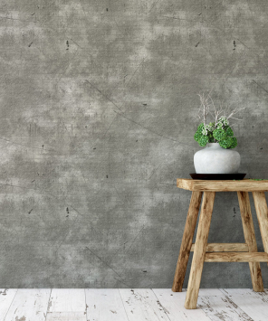 Papel de parede concreto aparente efeito usinado