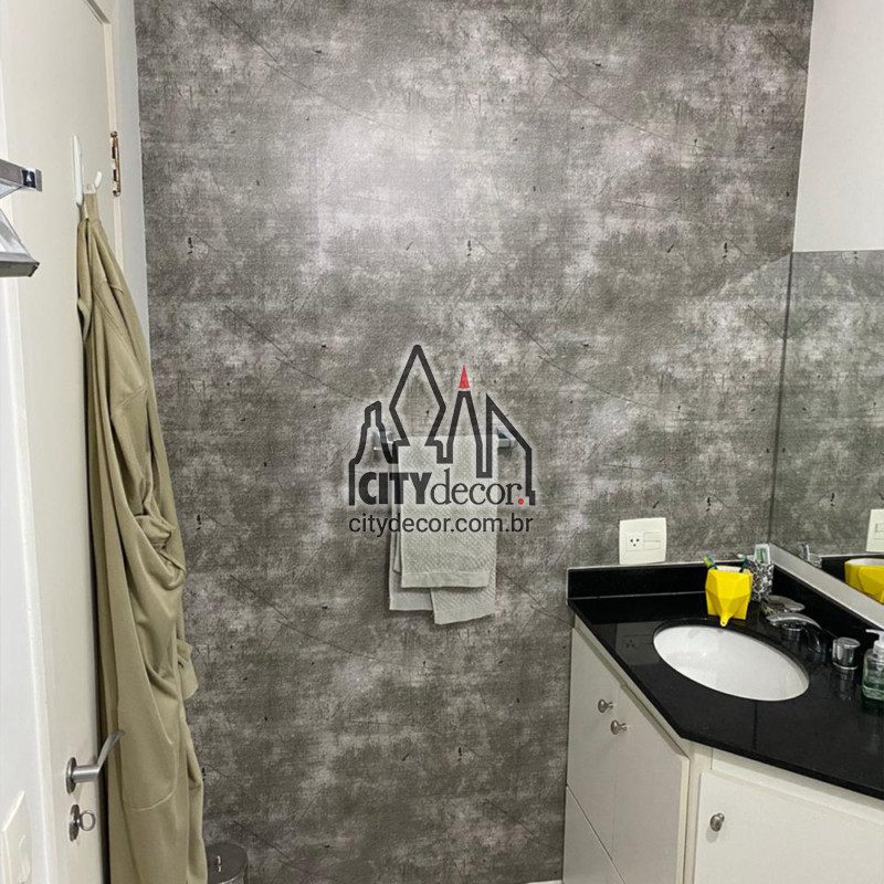 Papel de parede concreto para banheiro Papel de parede concreto para banheiro