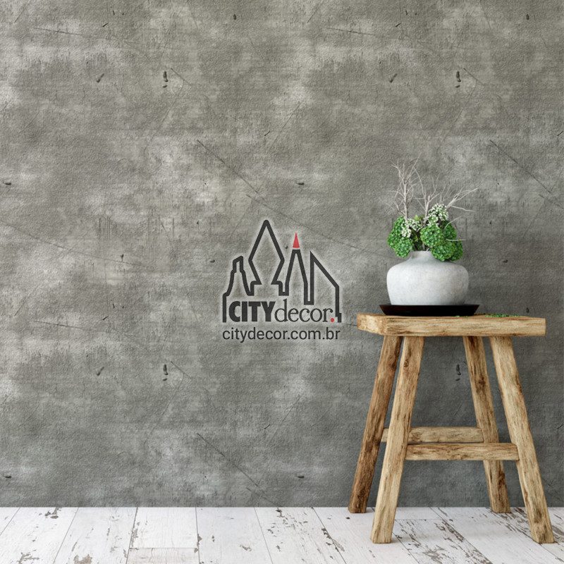 Adesivo papel de parede concreto usinado Papel de parede concreto aparente efeito usinado