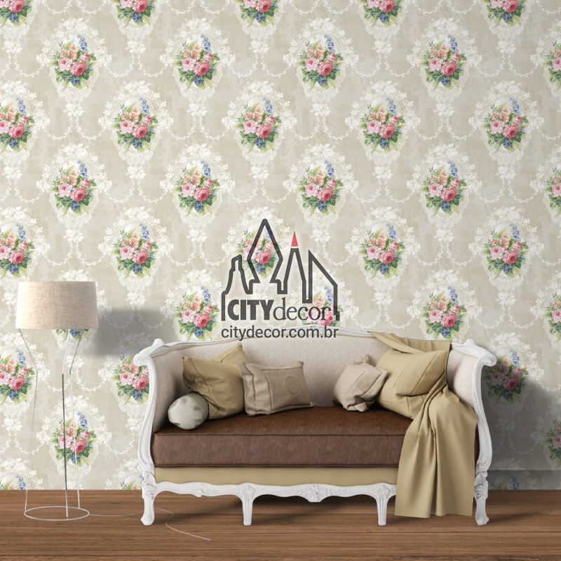 papel de parede damasco com rosas bege papel de parede damasco com rosas bege