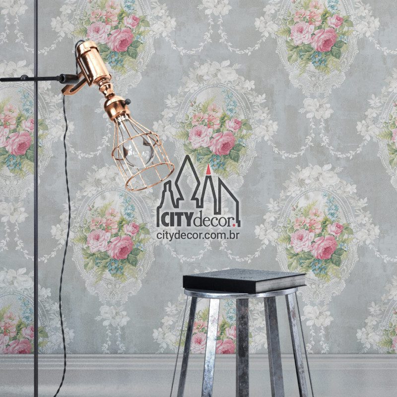 papel de parede clássico cinza papel de parede clássico cinza