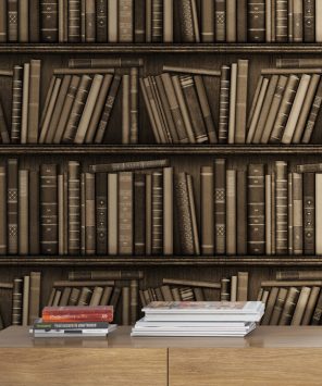 papel de parede livros antigos