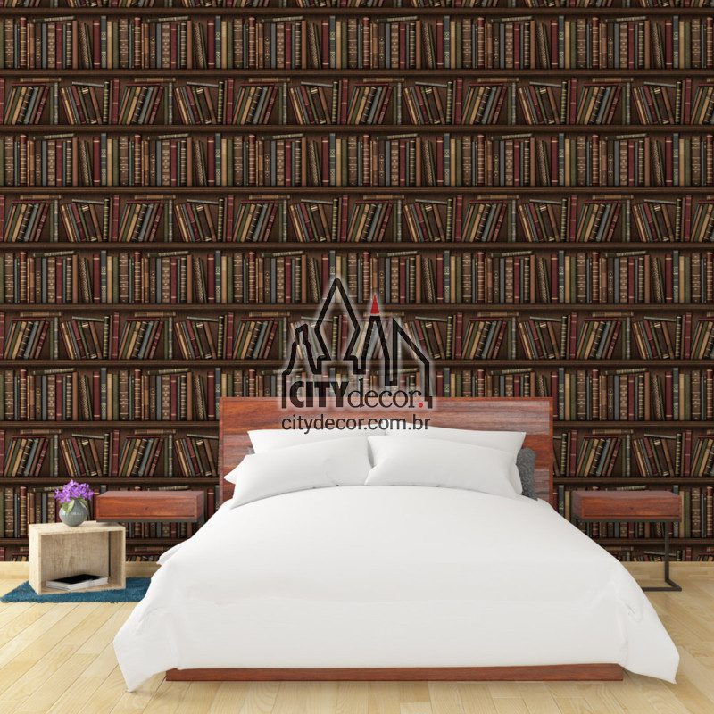 papel de parede prateleiras com livros papel de parede prateleiras com livros