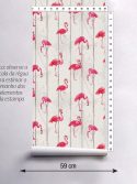 Papel de parede flamingos