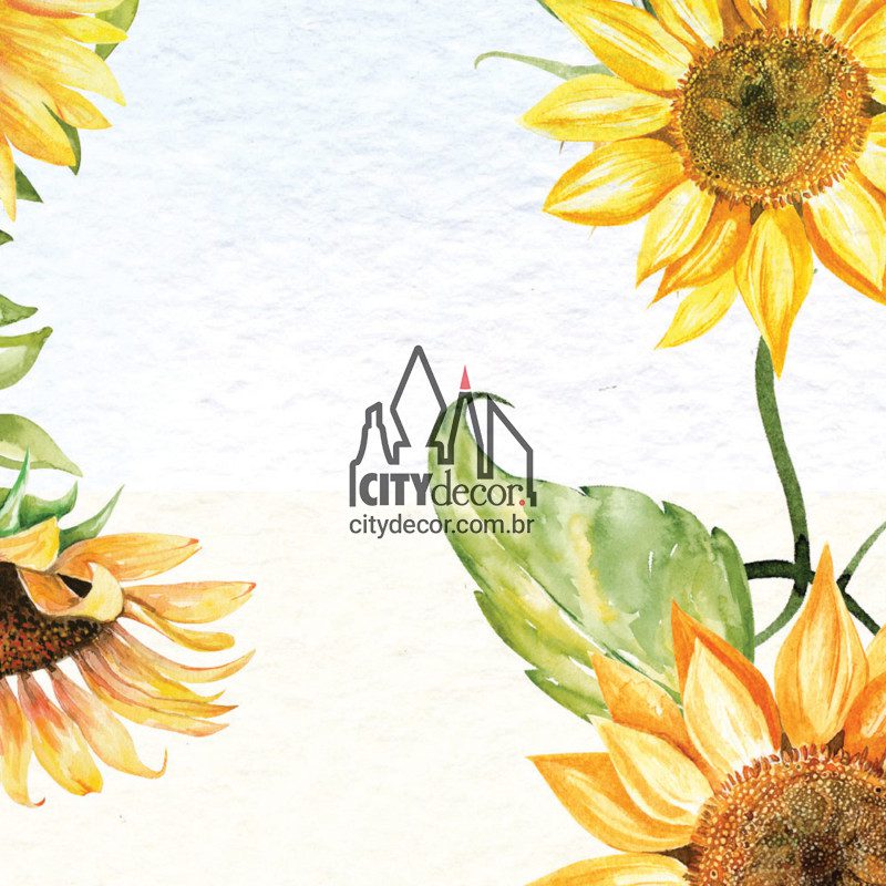 papel-de-parede-girassois-colorido-4