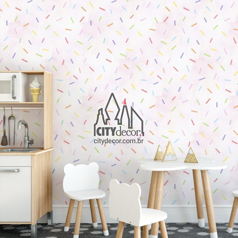 Papel de parede granulado colorido rosa Papel de parede granulado colorido rosa