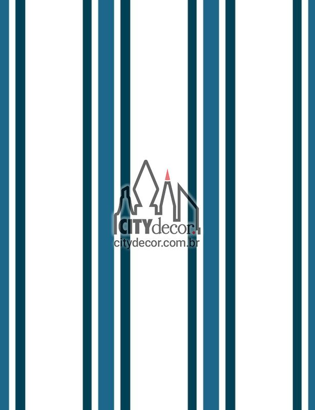 Adesivo papel de parede listrado índigo