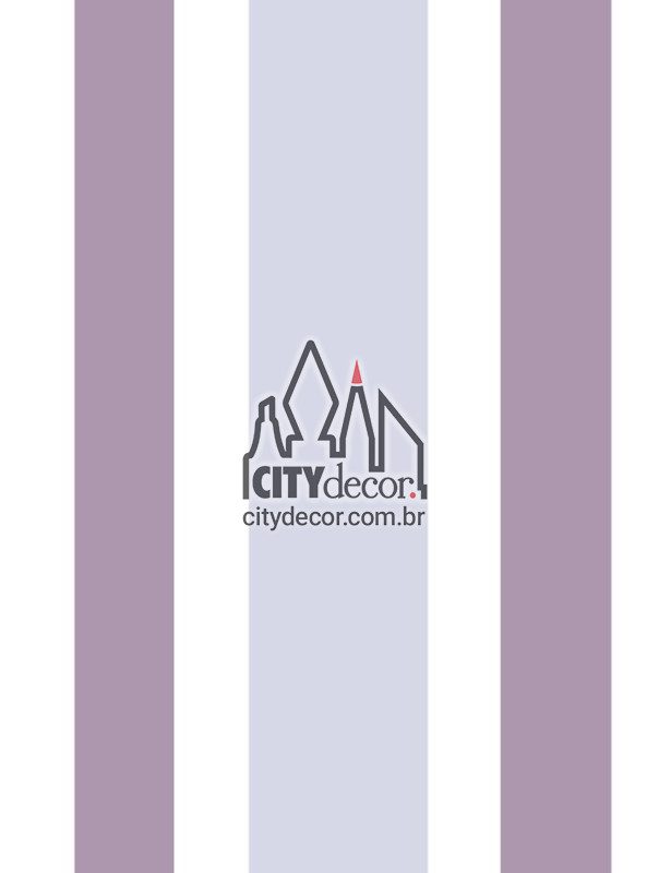 Adesivo papel de parede listrado lavanda