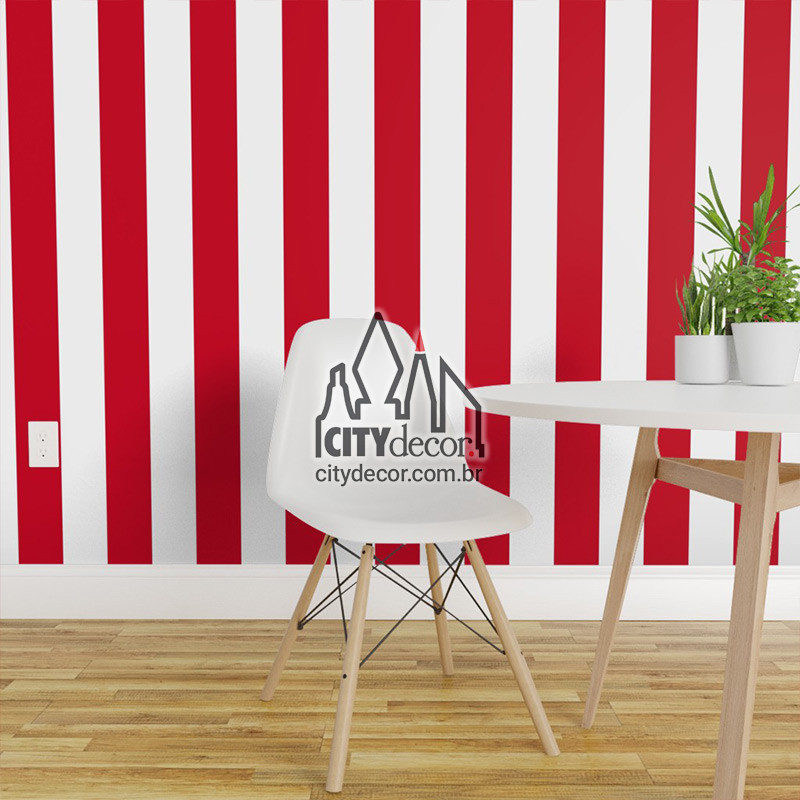 papel de parede listrado vermelho e branco papel de parede listrado vermelho e branco