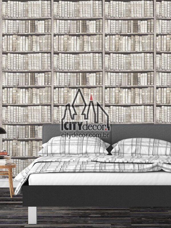 papel de parede livros