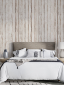 papel de parede ripas de madeira envelhecida offwhite