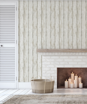 papel de parede madeira branca envelhecida