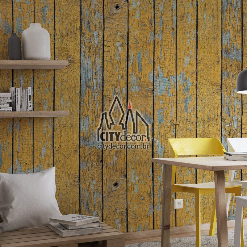 papel de parede madeira rústica amarela papel de parede madeira rústica amarela