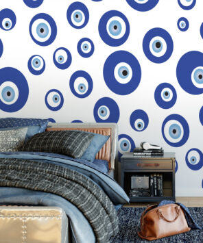 papel de parede olho grego