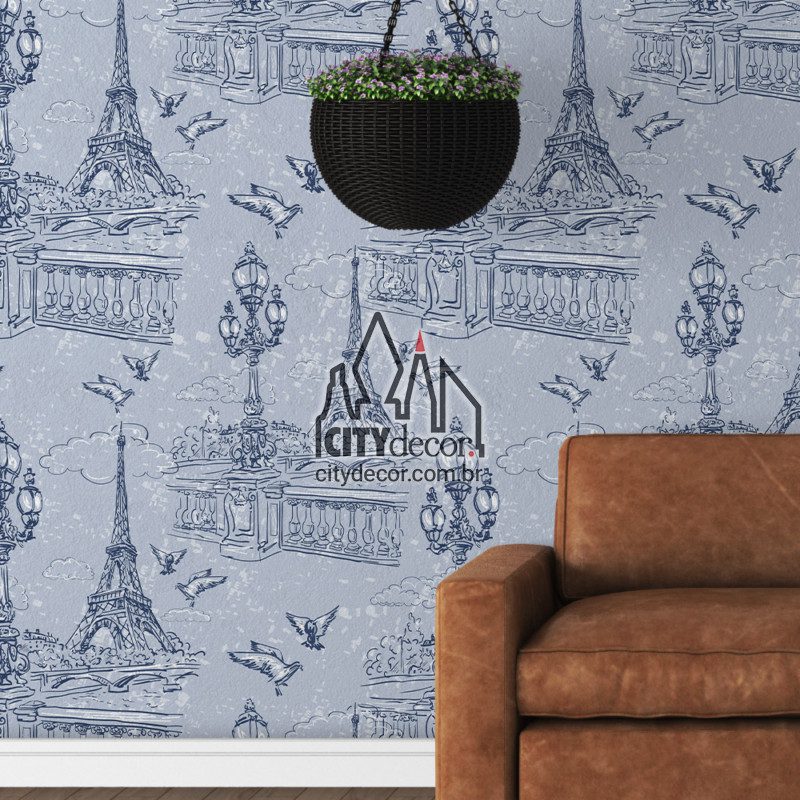 papel de parede torre eiffel azul papel de parede torre eiffel azul