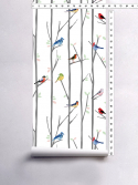 papel de parede passarinhos