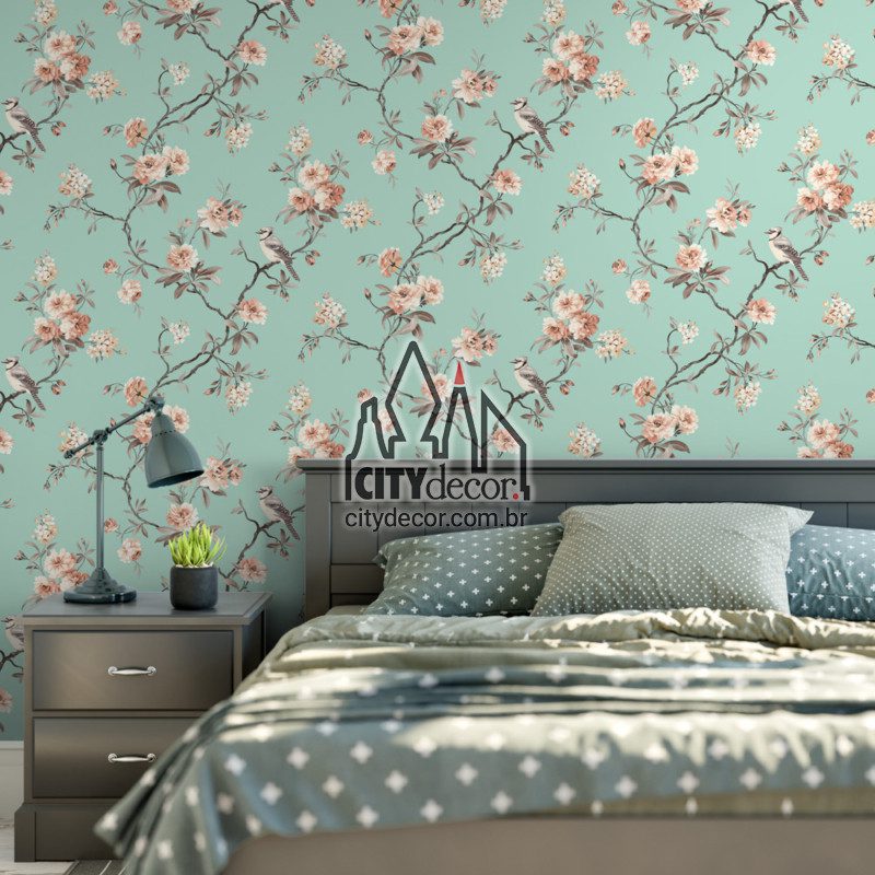 papel de parede galhos floridos papel de parede galhos floridos