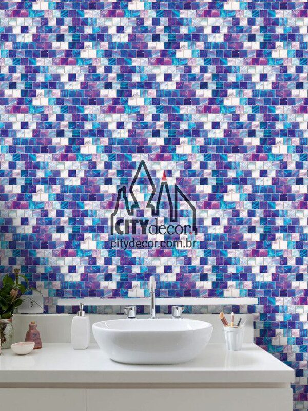 papel de parede pastilha mar caliente