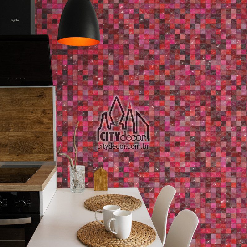 papel de parede pastilha vermelha rubi papel de parede pastilha vermelha rubi