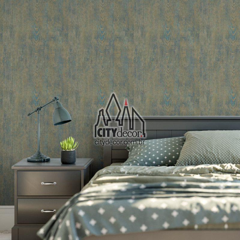 papel de parede madeira pátina azul papel de parede madeira pátina azul