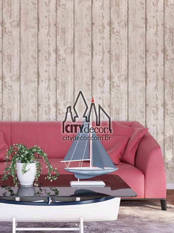 papel de parede ripas de madeira shiplap