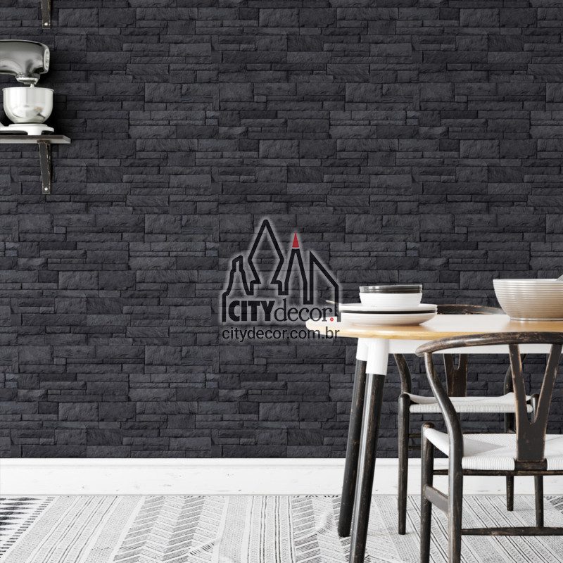 papel de parede pedra preta filetada papel de parede pedra preta filetada