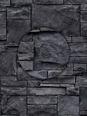 papel de parede pedra preta