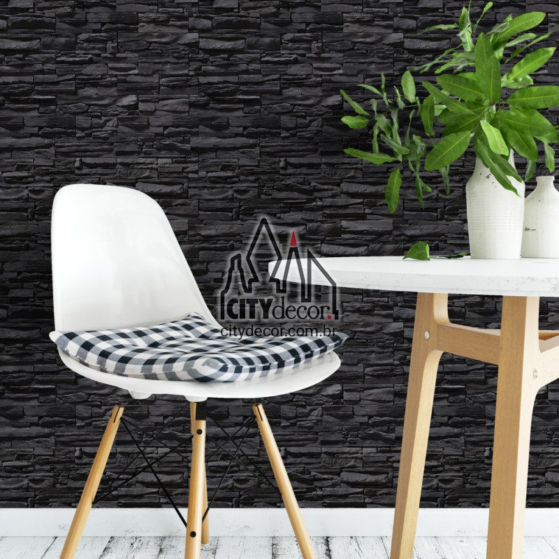 papel de parede pedra filetada preta papel de parede pedra filetada preta