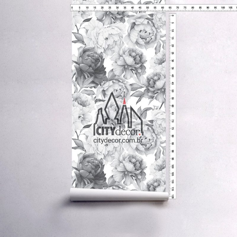 papel-de-parede-peonias-cinza-folha