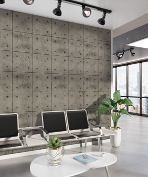 Papel de parede blocos de concreto