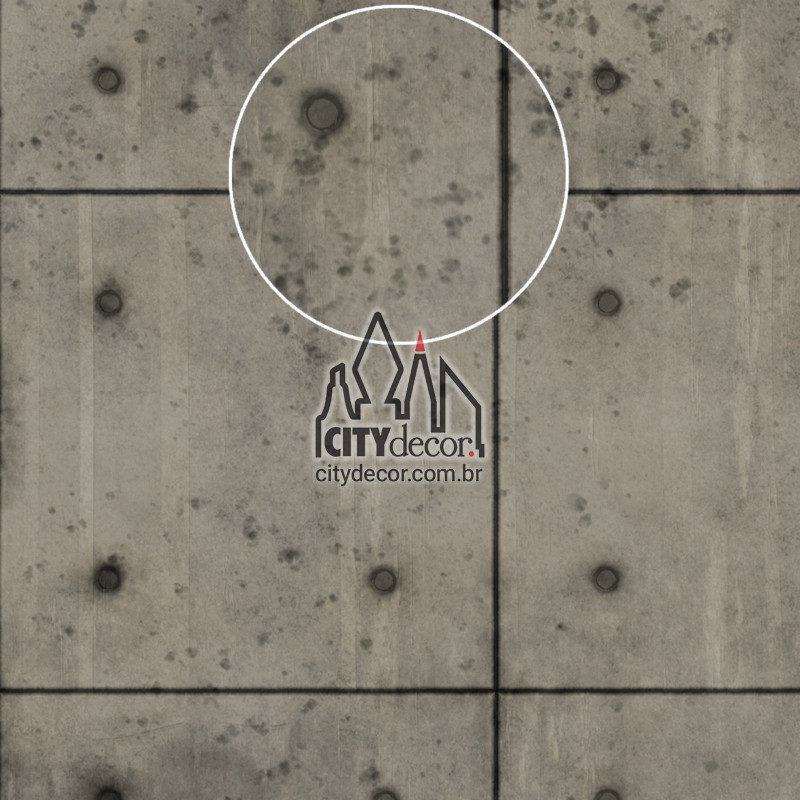 Adesivo papel de parede placas de concreto médias